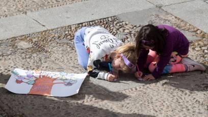 Fotogalería 8M en Segovia 33 Concentración y Actividades por el 8M. / CRISTINA BERNABÉ