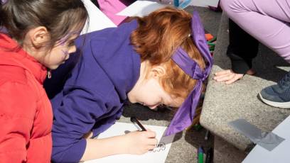 Fotogalería 8M en Segovia 35 Concentración y Actividades por el 8M. / CRISTINA BERNABÉ