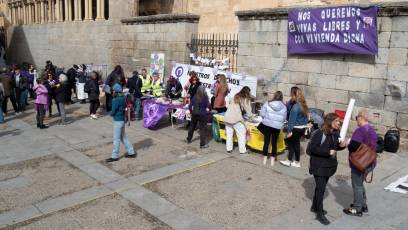 Fotogalería 8M en Segovia 41 Concentración y Actividades por el 8M. / CRISTINA BERNABÉ