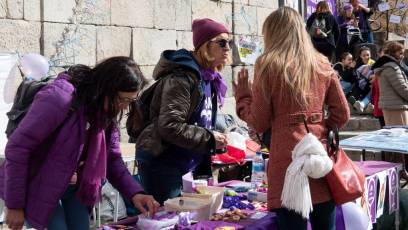 Fotogalería 8M en Segovia 11 Concentración y Actividades por el 8M. / CRISTINA BERNABÉ