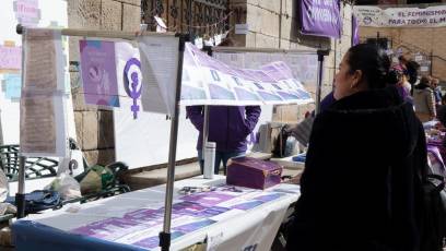 Fotogalería 8M en Segovia 13 Concentración y Actividades por el 8M. / CRISTINA BERNABÉ