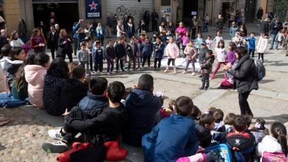 Fotogalería 8M en Segovia 14 Concentración y Actividades por el 8M. / CRISTINA BERNABÉ