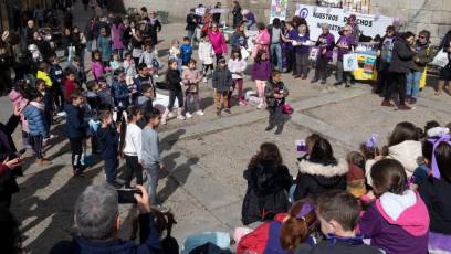 Fotogalería 8M en Segovia 15 Concentración y Actividades por el 8M. / CRISTINA BERNABÉ