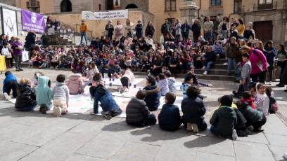 Fotogalería 8M en Segovia 42 Concentración y Actividades por el 8M. / CRISTINA BERNABÉ
