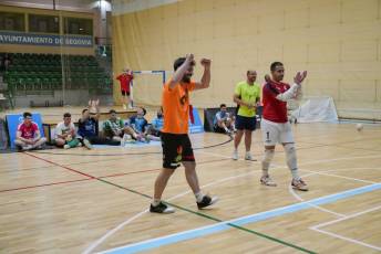 Fotogalería Desafío de Porteros en Pabellón Pedro Delgado 43 Fotografía: Miguel Angel Fernández