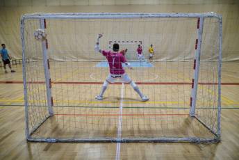 Fotogalería Desafío de Porteros en Pabellón Pedro Delgado 34 Fotografía: Miguel Angel Fernández