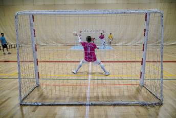 Fotogalería Desafío de Porteros en Pabellón Pedro Delgado 7 Fotografía: Miguel Angel Fernández
