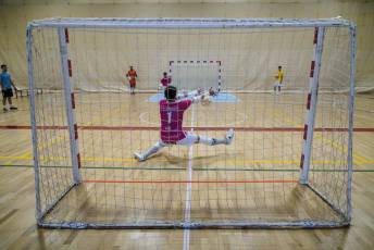 Fotogalería Desafío de Porteros en Pabellón Pedro Delgado 37 Fotografía: Miguel Angel Fernández