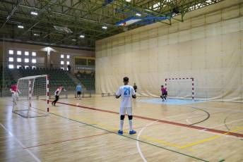 Fotogalería Desafío de Porteros en Pabellón Pedro Delgado 36 Fotografía: Miguel Angel Fernández