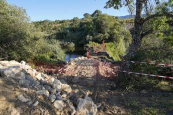 Fotogalería Inicio Desmantelamiento Presa de la Muña en Navafría 23 Fotografía: Miguel Angel Fernández