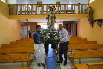 Fotogalería Misa y Procesión Fiestas del Carmen en la Estación del Espinar 9 Fotografía: Miguel Angel Fernández