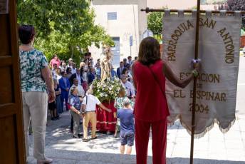 Fotogalería Misa y Procesión Fiestas del Carmen en la Estación del Espinar 19 Fotografía: Miguel Angel Fernández