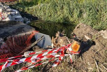 Fotogalería Inicio Desmantelamiento Presa de la Muña en Navafría 10 Fotografía: Miguel Angel Fernández