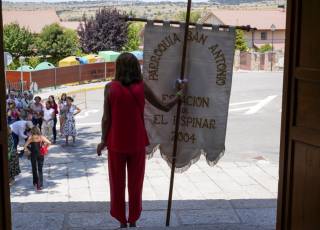 Fotogalería Misa y Procesión Fiestas del Carmen en la Estación del Espinar 8 Fotografía: Miguel Angel Fernández