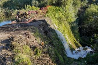 Fotogalería Inicio Desmantelamiento Presa de la Muña en Navafría 9 Fotografía: Miguel Angel Fernández