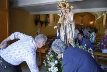 Fotogalería Misa y Procesión Fiestas del Carmen en la Estación del Espinar 11 Fotografía: Miguel Angel Fernández