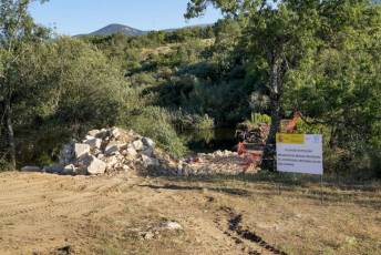 Fotogalería Inicio Desmantelamiento Presa de la Muña en Navafría 16 Fotografía: Miguel Angel Fernández