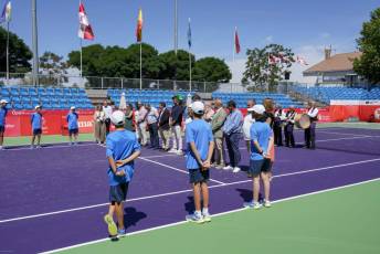 Fotogalería Inauguración XXXVII Open Castilla y león de Tenis 61 Fotografía: Miguel Angel Fernández