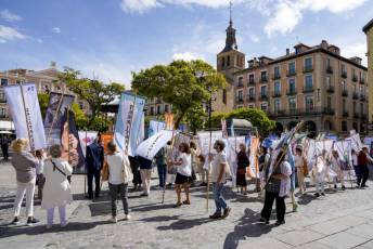 Fotogalería StandARTES HUMANOS. Segovia por los Derechos. ONG AIDA 34 Fotografía: Miguel Angel Fernández