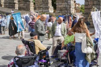 Fotogalería StandARTES HUMANOS. Segovia por los Derechos. ONG AIDA 2 Fotografía: Miguel Angel Fernández