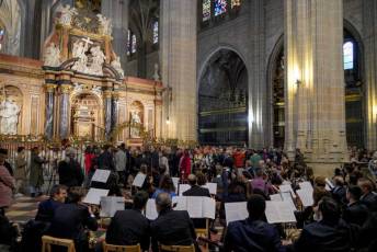Fotogalería 25 de Octubre Fiestas San Frutos 54 Villancico San Frutos Catedral Segovia