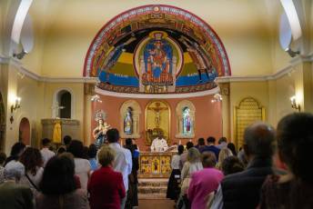 Fotogalería Procesión en honor a la Virgen del Rosario en San Cristóbal de Segovia 12 Fotografía: Miguel Angel Fernández