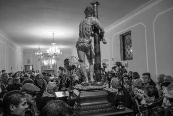 Fotogalería Procesión en honor al Santo Cristo de la Columna en Escarabajosa de Cabezas 34 Misa y Procesión Escarabajosa de Cabezas