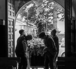 Fotogalería Procesión en honor a la Virgen del Rosario en San Cristóbal de Segovia 73 Fotografía: Miguel Angel Fernández