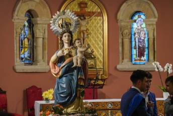 Fotogalería Procesión en honor a la Virgen del Rosario en San Cristóbal de Segovia 18 Fotografía: Miguel Angel Fernández