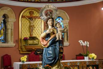Fotogalería Procesión en honor a la Virgen del Rosario en San Cristóbal de Segovia 41 Fotografía: Miguel Angel Fernández