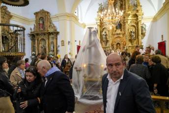 Fotogalería Procesión en honor al Santo Cristo de la Columna en Escarabajosa de Cabezas 2 Misa y Procesión Escarabajosa de Cabezas