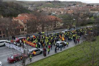 Fotogalería Manifestación Sector Primario en Segovia 41 Manifestacion Agricultores en Segovia