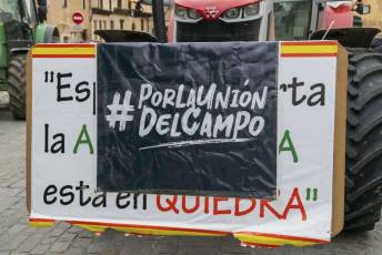 Fotogalería Manifestación Sector Primario en Segovia 15 Manifestacion Agricultores en Segovia