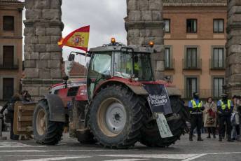 Fotogalería Manifestación Sector Primario en Segovia 39 Manifestacion Agricultores en Segovia