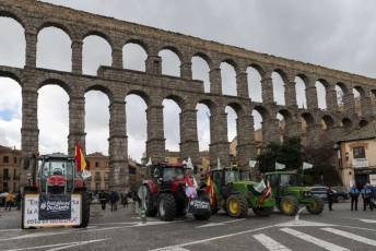 Fotogalería Manifestación Sector Primario en Segovia 26 Manifestacion Agricultores en Segovia