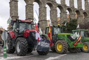 Fotogalería Manifestación Sector Primario en Segovia 23 Manifestacion Agricultores en Segovia