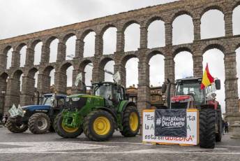 Fotogalería Manifestación Sector Primario en Segovia 35 Manifestacion Agricultores en Segovia