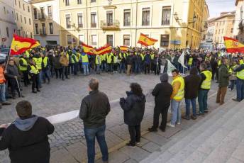 Fotogalería Manifestación Sector Primario en Segovia 13 Manifestacion Agricultores en Segovia
