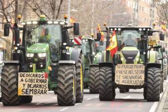 Fotogalería Protestas Sector Primario PAC 47 Manifestación Sector Primario PAC