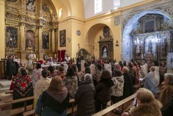 El baile de gala cierra las fiestas de Santa Águeda. Misa y Cambio de Monteras Santa Águeda en Zamarramala 24 Santa Agueda en Zamarramala