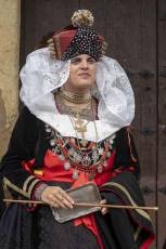 El baile de gala cierra las fiestas de Santa Águeda. Misa y Cambio de Monteras Santa Águeda en Zamarramala 13 Santa Agueda en Zamarramala