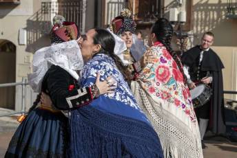 El baile de gala cierra las fiestas de Santa Águeda. Misa y Cambio de Monteras Santa Águeda en Zamarramala 10 Santa Agueda en Zamarramala