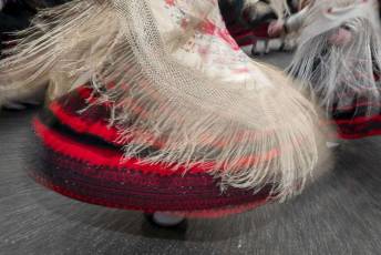 El baile de gala cierra las fiestas de Santa Águeda. Misa y Cambio de Monteras Santa Águeda en Zamarramala 32 Santa Agueda en Zamarramala