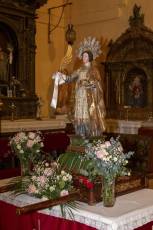 El baile de gala cierra las fiestas de Santa Águeda. Misa y Cambio de Monteras Santa Águeda en Zamarramala 37 Santa Agueda en Zamarramala