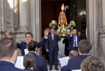 Fotogalería Fiestas en honor a San Eutropio en El Espinar 28 Procesión San Eutropio en El Espinar