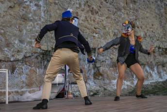 Fotogalería Escenario Patrimonio "El informe de Nora" Compañía La Bulé 35 Espectáculo El informe de Nora Compañía La Bulé