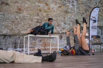 Fotogalería Escenario Patrimonio "El informe de Nora" Compañía La Bulé 14 Espectáculo El informe de Nora Compañía La Bulé