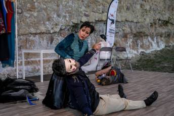 Fotogalería Escenario Patrimonio "El informe de Nora" Compañía La Bulé 5 Espectáculo El informe de Nora Compañía La Bulé