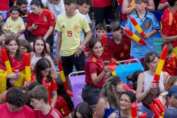 Fotogalería Final Eurocopa España vs Inglaterra 106 Final Eurocopa Plaza Azoguejo