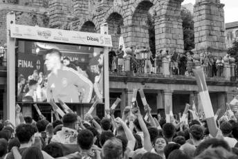 Fotogalería Final Eurocopa España vs Inglaterra 55 Final Eurocopa Plaza Azoguejo